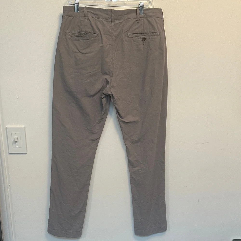 J. by J.Crew Straight Leg‎ Chino Pants Taupe Gray Men’s W32